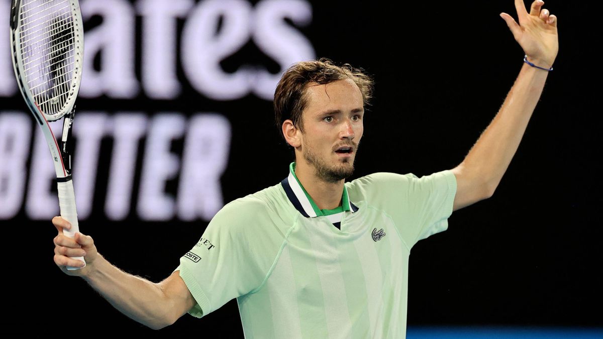 Australian Open : Medvedev wins the match against Auger Aliassime