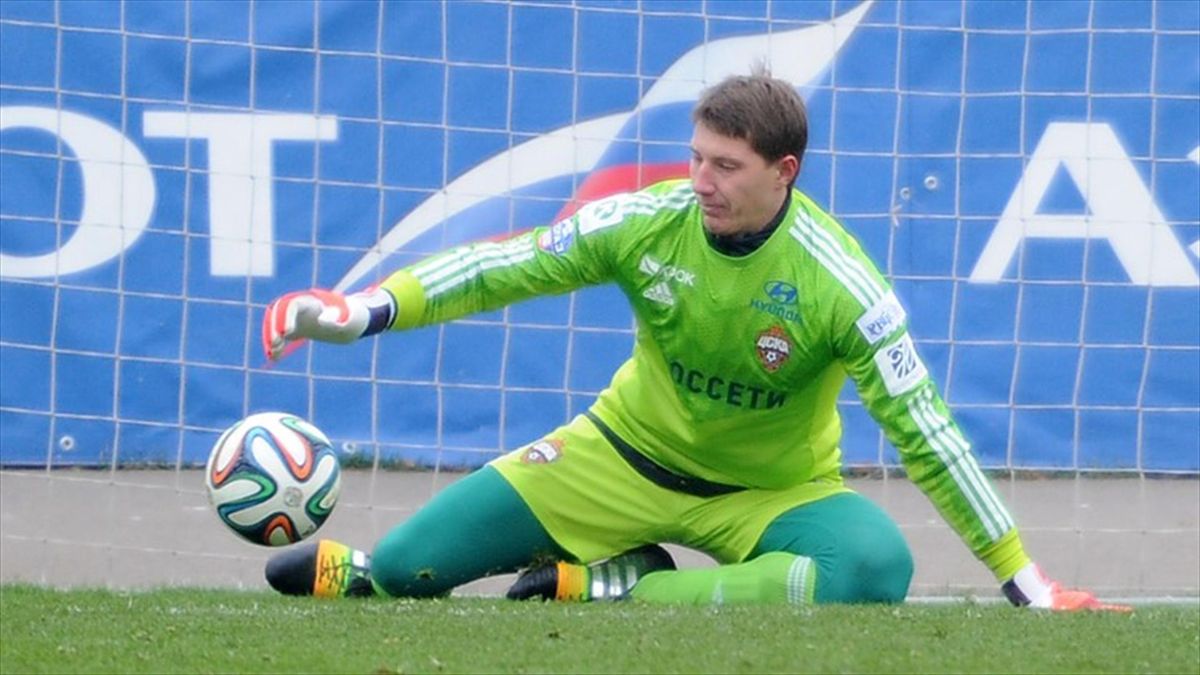 cska izbavilsya ot vratarya sygravshego