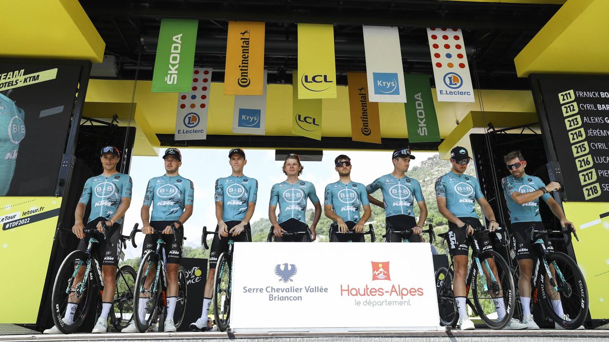 L'équipe bretonne sur le dernier Tour de France.