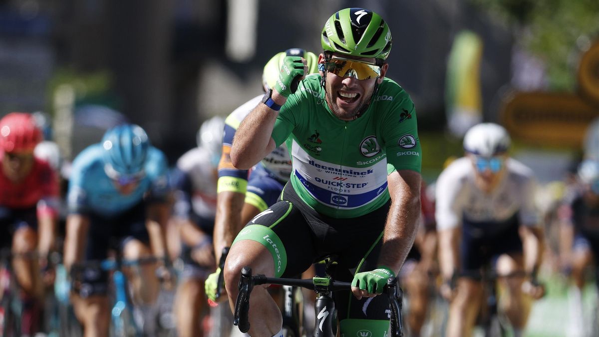 Cavendish vince al Tour de France 2021 in maglia verde
