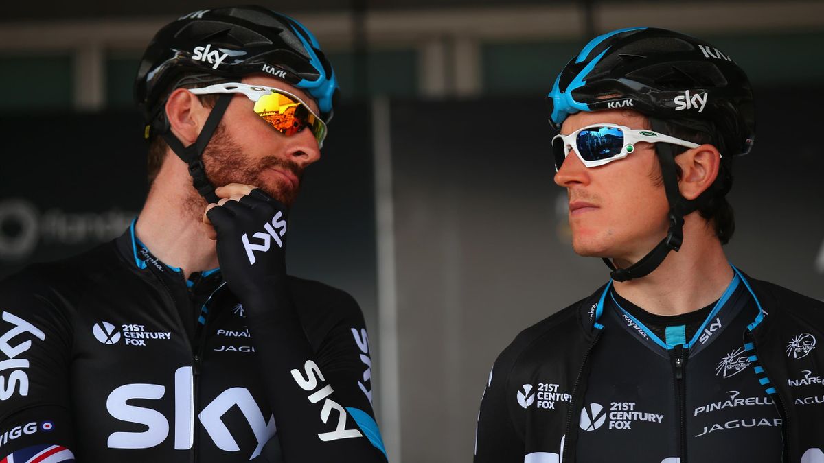 Bradley Wiggins and Geraint Thomas were team-mates for then Team Sky, as well as Great Britain