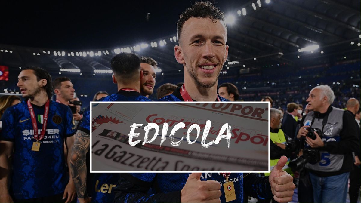 Ivan Perisic mattatore di Inter-Juventus di Coppa Italia festeggia il secondo trofeo stagionale coi nerazzurri: il suo futuro è in bilico