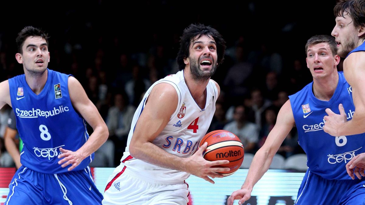 Serbien zieht ins Halbfinale der BasketballEM ein Eurosport