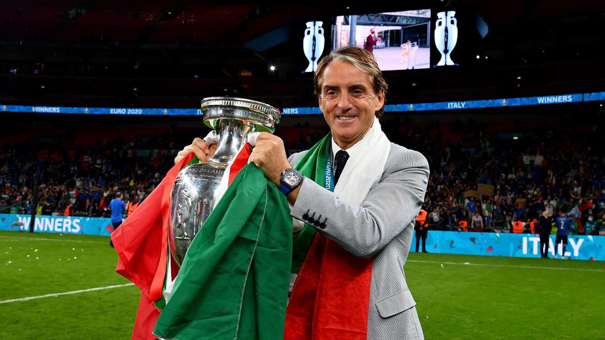 Euro 2020, Mancini ricorda Italia-Inghilterra una settimana dopo: "Che  gruppo, abbiamo vinto con umanità e leggerezza" - Eurosport