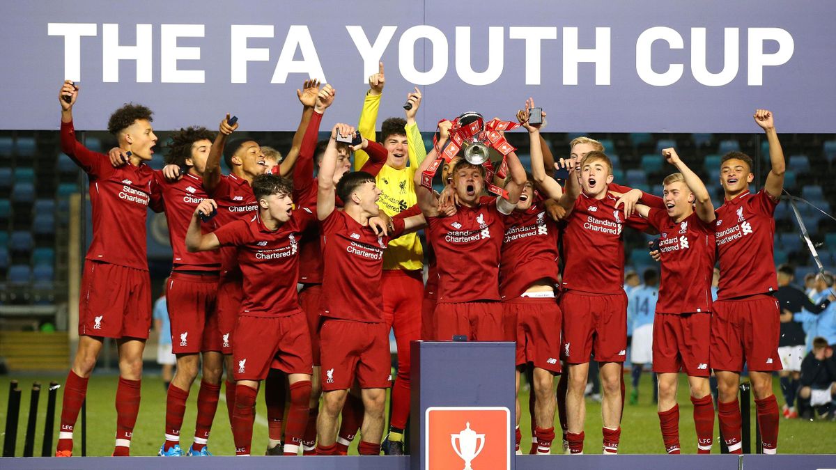 Football news  Liverpool win FA Youth Cup final against Manchester