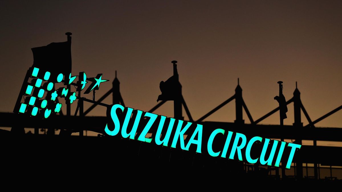Une enseigne sur le circuit de Suzuka, qui accueille notamment le Grand Prix du Japon de Formule 1.