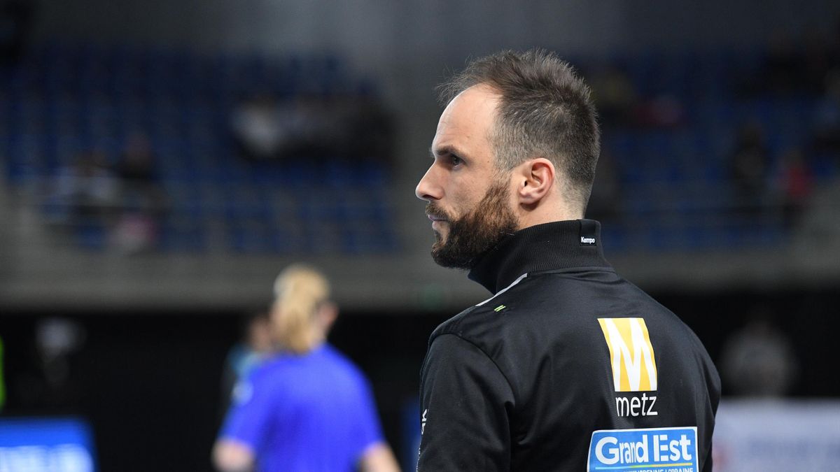 Emmanuel Mayonnade, l'entraîneur du Metz Handball
