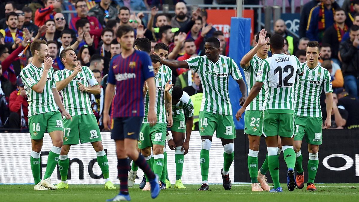 Betis Sevilla Schockt Den Fc Barcelona Bei Ruckkehr Von Lionel Messi Eurosport