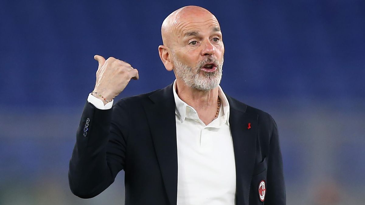 Lazio-Milan, Serie A 2020-2021: l'allenatore del Milan Stefano Pioli (Getty Images)