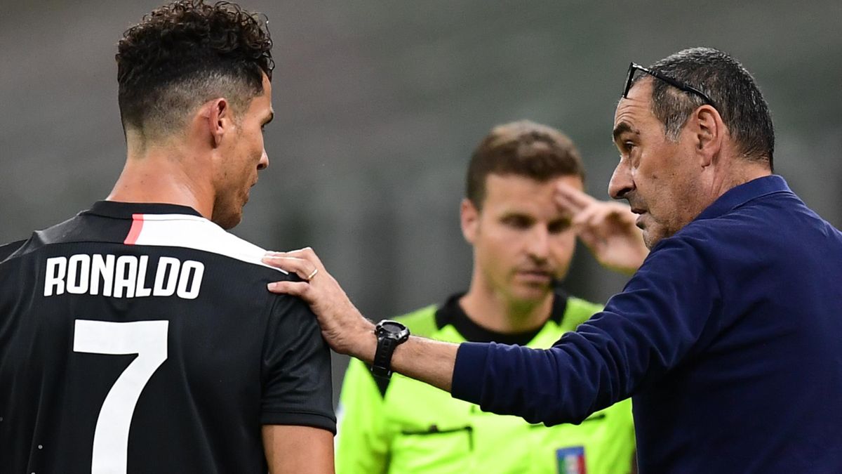 Cristiano Ronaldo And Maurizio Sarri Certain To Be At Juventus Next Season Says Director Eurosport