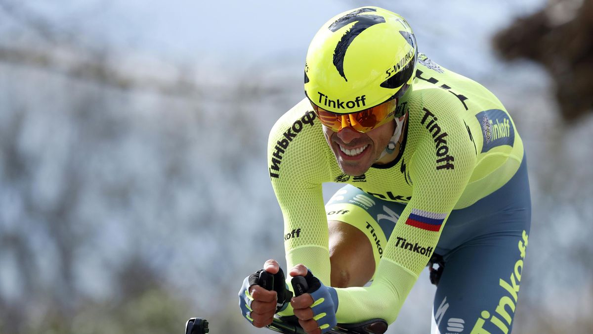 Alberto Contador en contre-la-montre