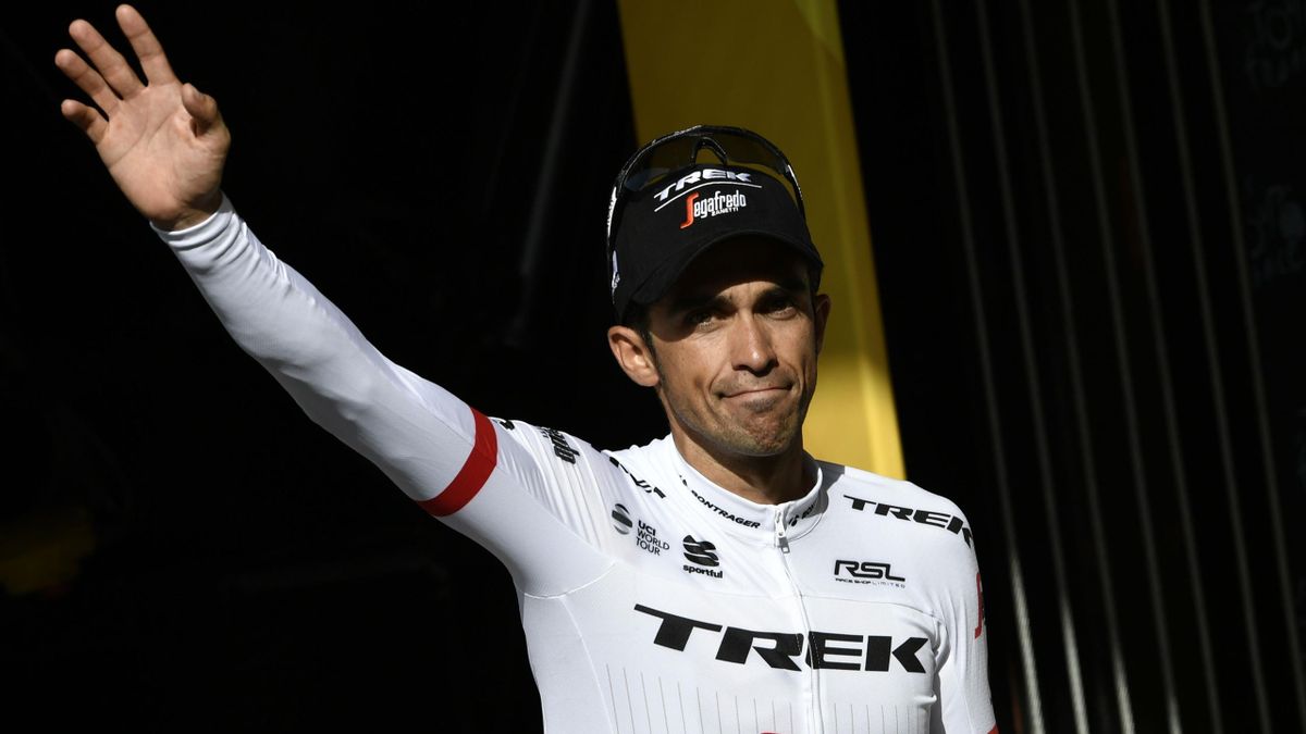 Alberto Contador, en el Tour de Francia 2017