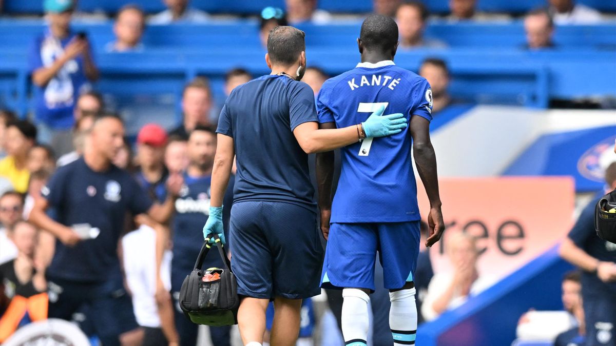 N'Golo Kanté, blessé avec Chelsea face à Tottenham