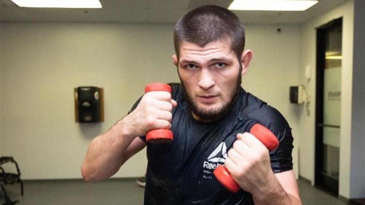KHABIB NURMAGOMEDOV TOUGH TRAINED FIGHTERS: "Someone tired, they can go home… [they can] cry too." (VIDEO)