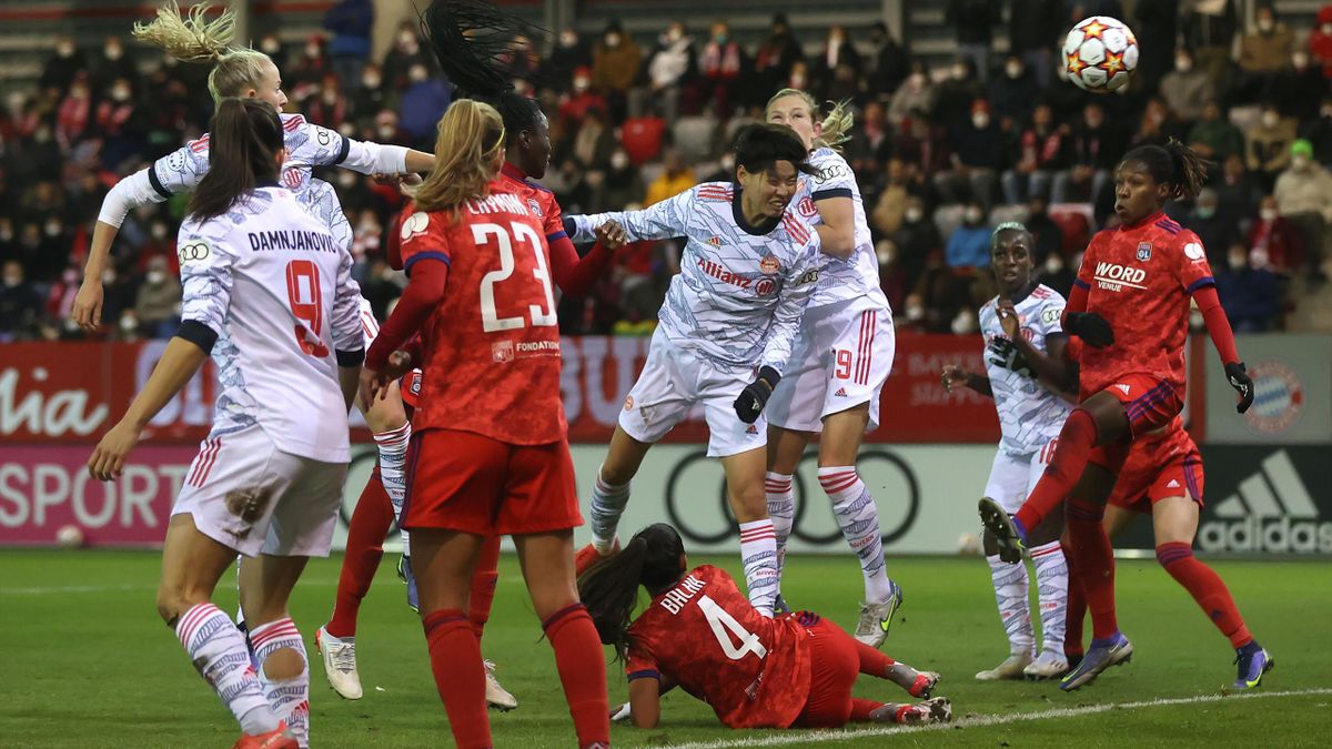 Saki Kumagai a ouvert le score pour le Bayern face à Lyon