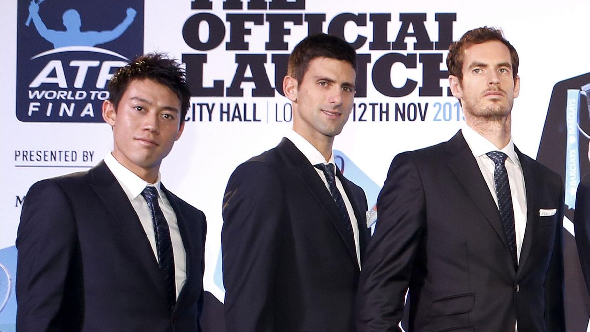 Nishikori, Djokovic et Murray - Masters
