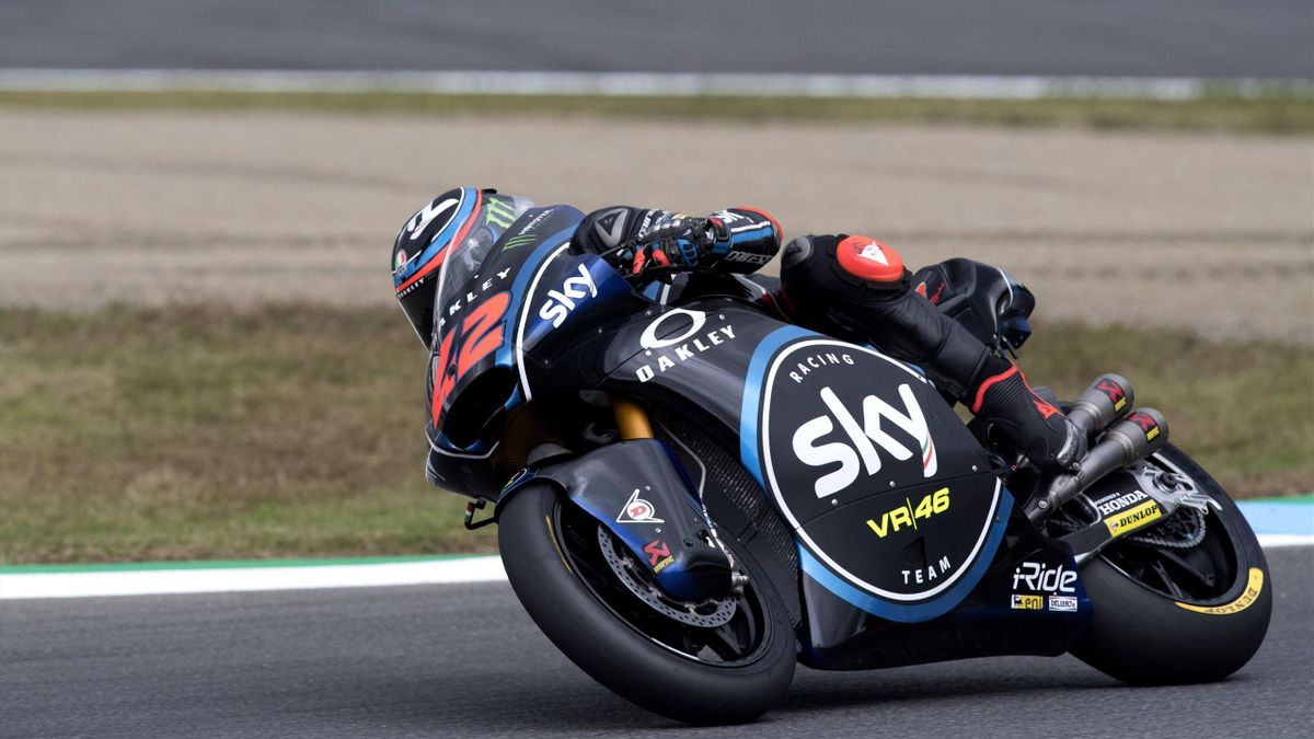 Francesco Bagnaia (Sky Racing Team VR46) lors des essais du Grand Prix du Japon 2018