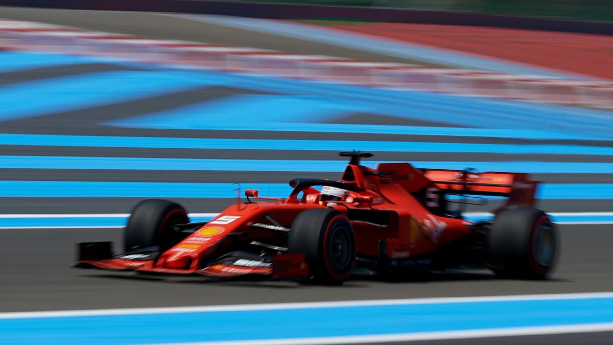 Sebastien Vettel (Ferrari) au Grand Prix de France 2019