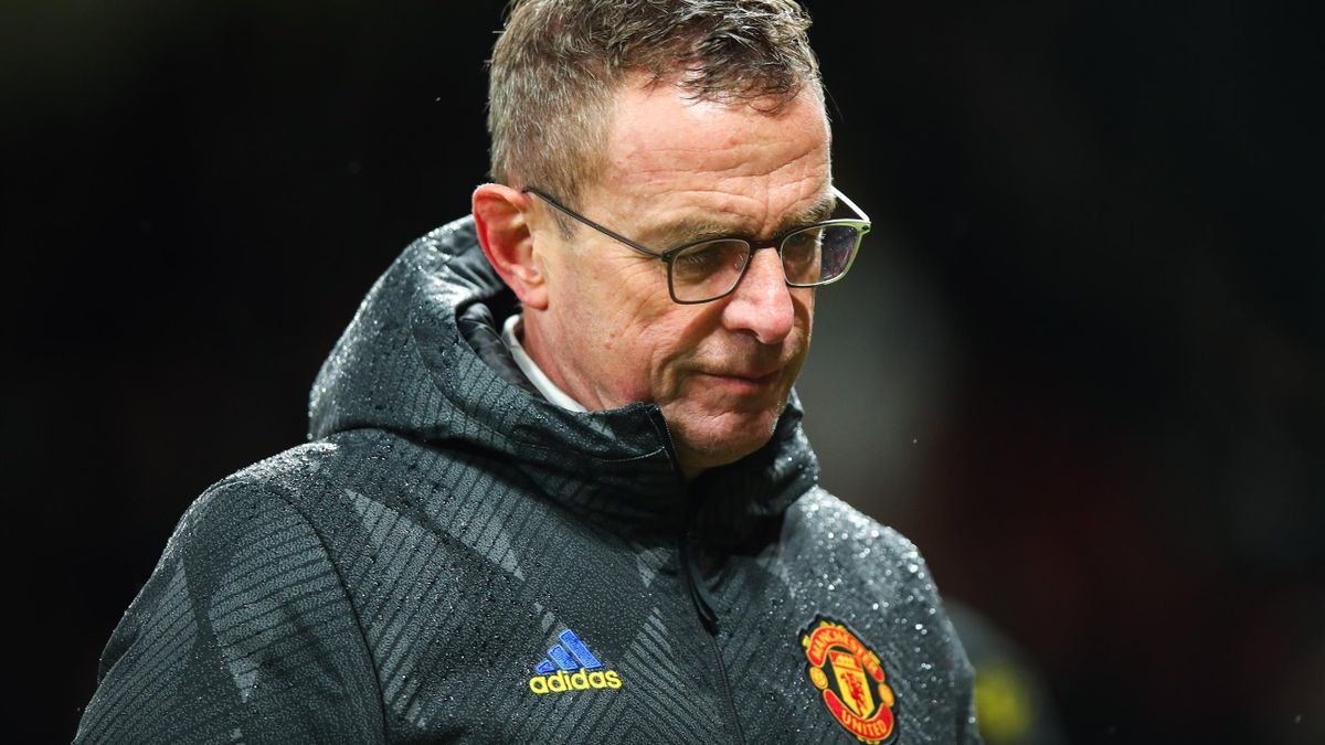 Ralf Rangnick the interim manager of Manchester United
