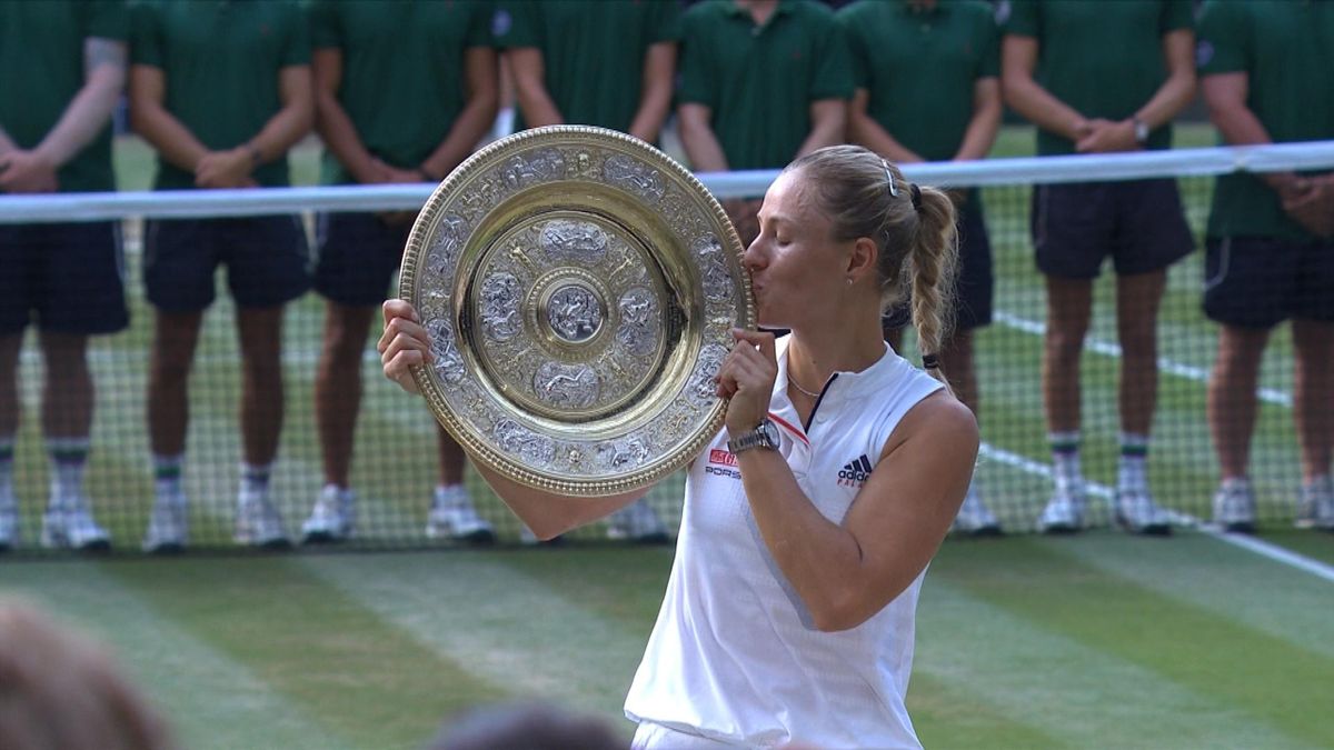 Wimbledon : highlights Kerber - Williams