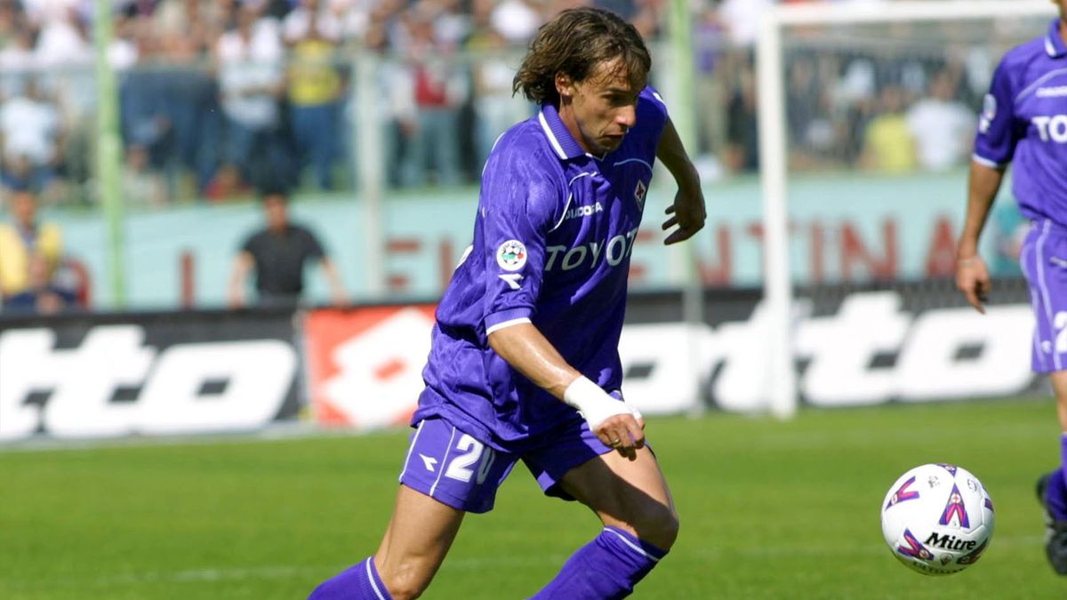 Enrico Chiesa ai tempi della Fiorentina 2000