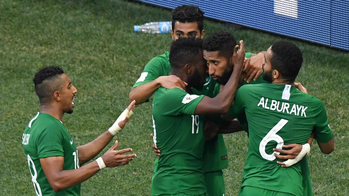 Saudi-Arabien feiert den ersten Sieg bei der WM gegen Ägypten