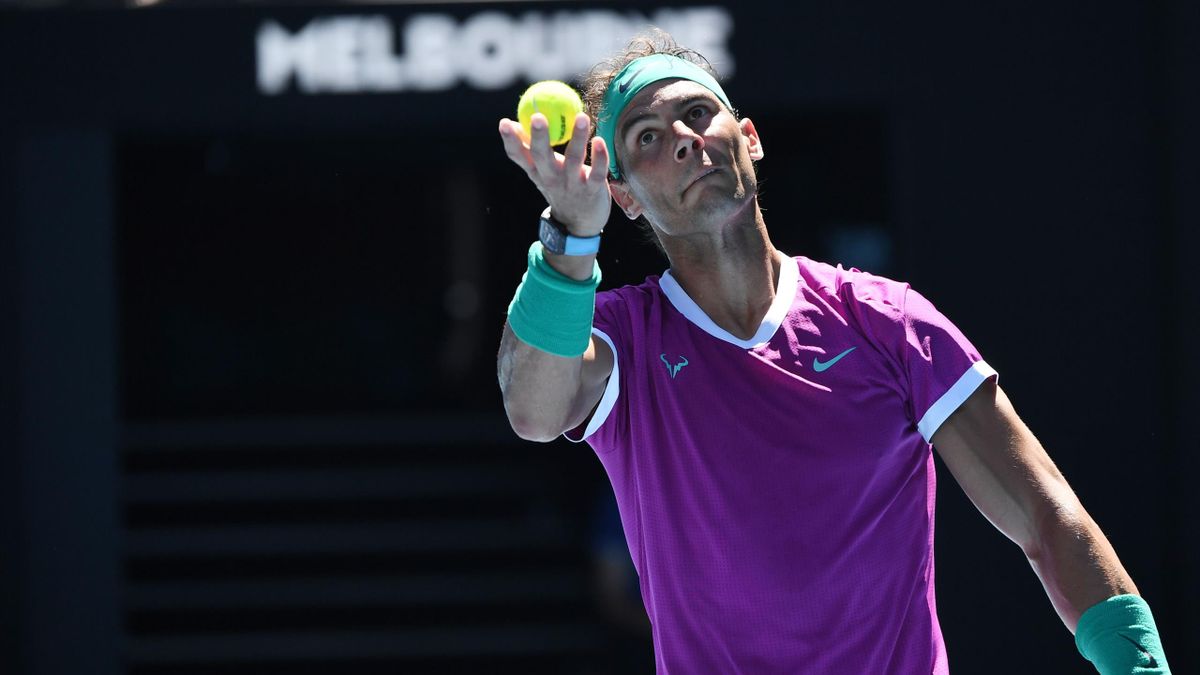 Rafael Nadal bei den Australian Open 2022