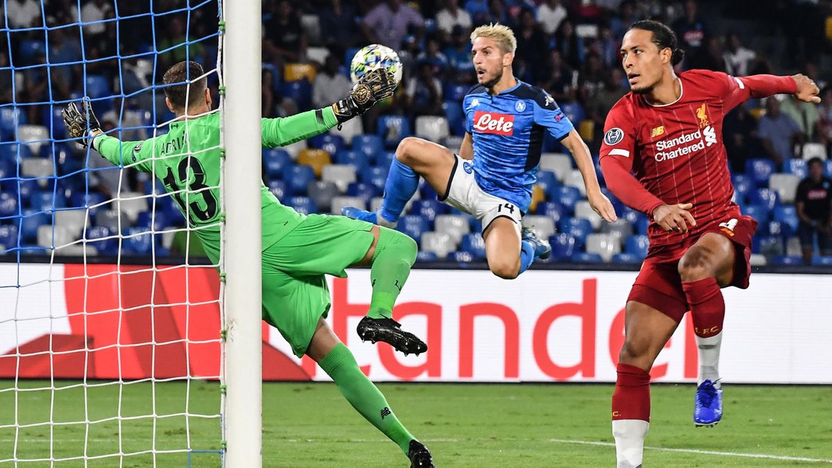 Napoli-Liverpool Champions League 2019-20
