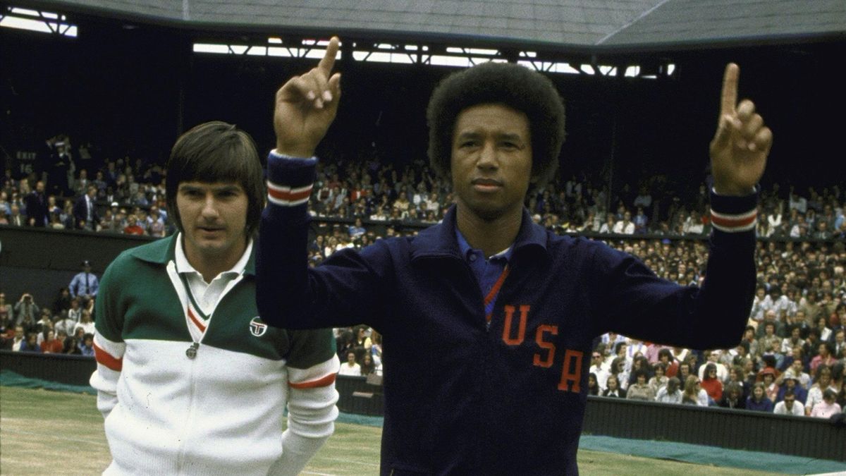 'Arthur Ashe was a great leader who felt strongly about racial equality ...