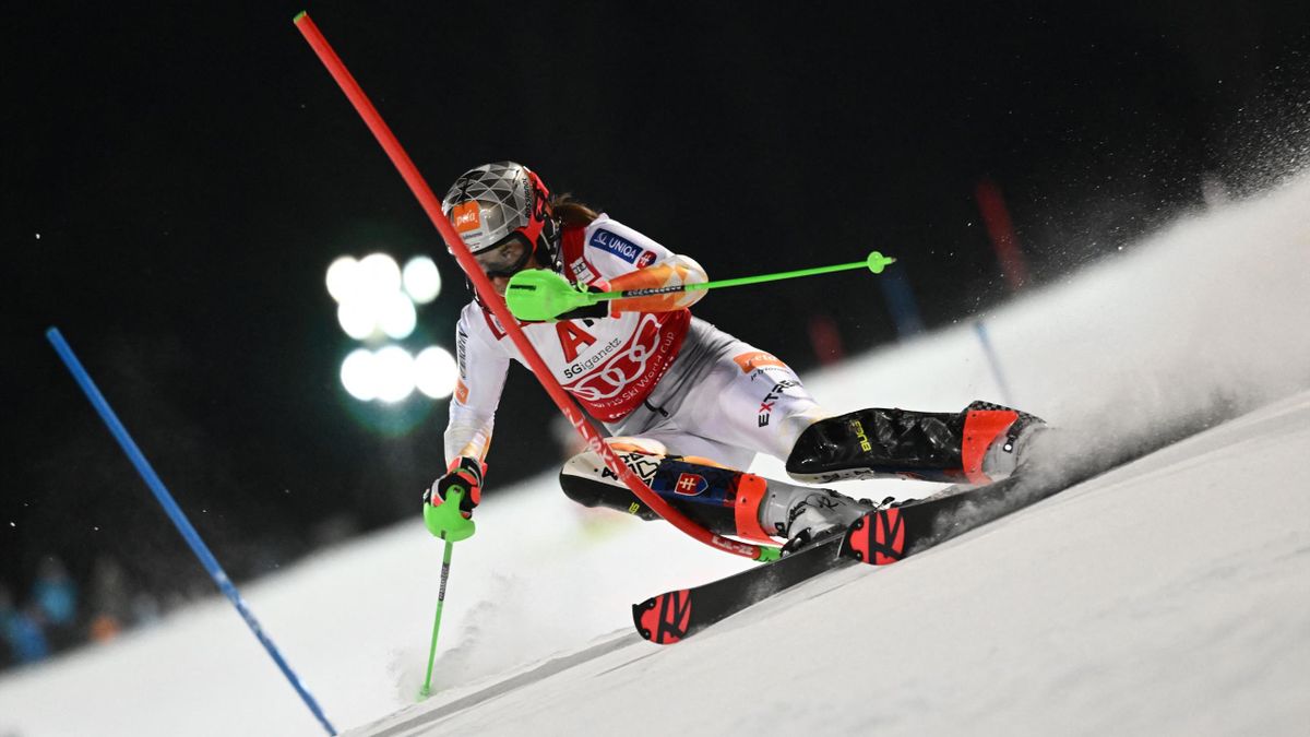 Petra Vlhova nello slalom di Schladming