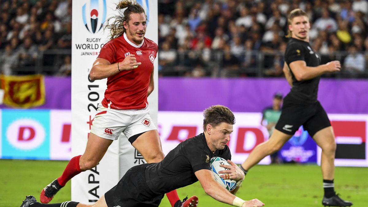 Beauden Barrett - New Zealand-Canada - 2019 Rugby World Cup Japan - Getty Images