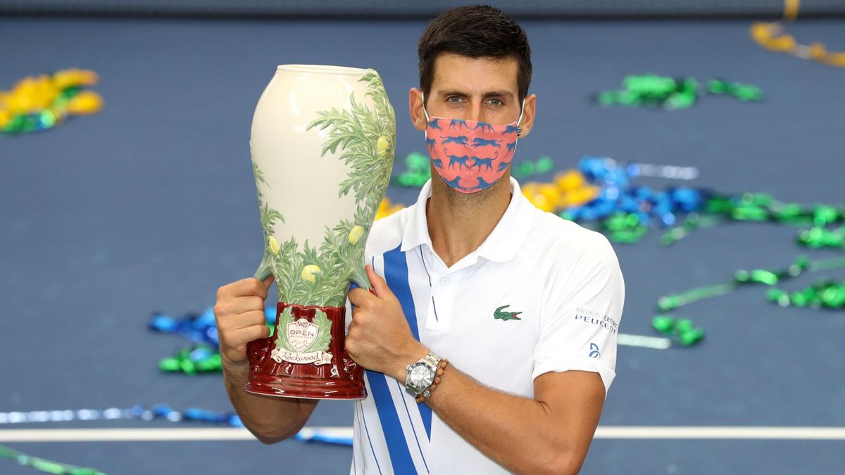 Novak Djokovic a remporté le tournoi de Cincinnati en 2020