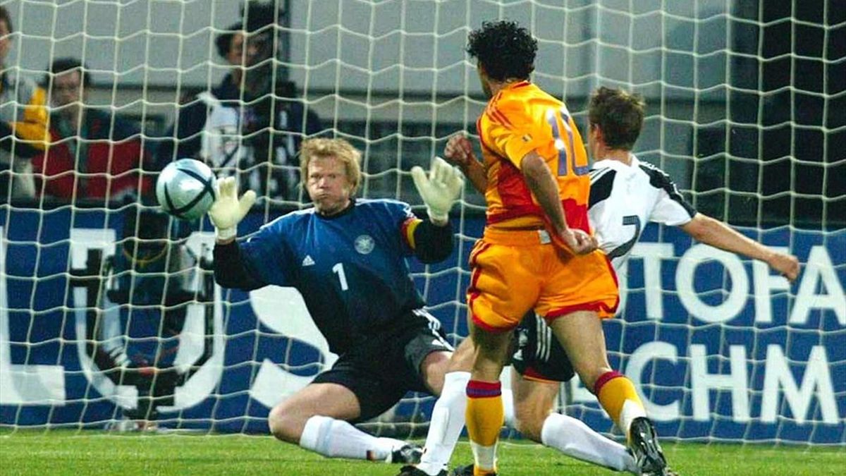 Mihăiță Pleșan, în România - Germania 5-1 (2004)