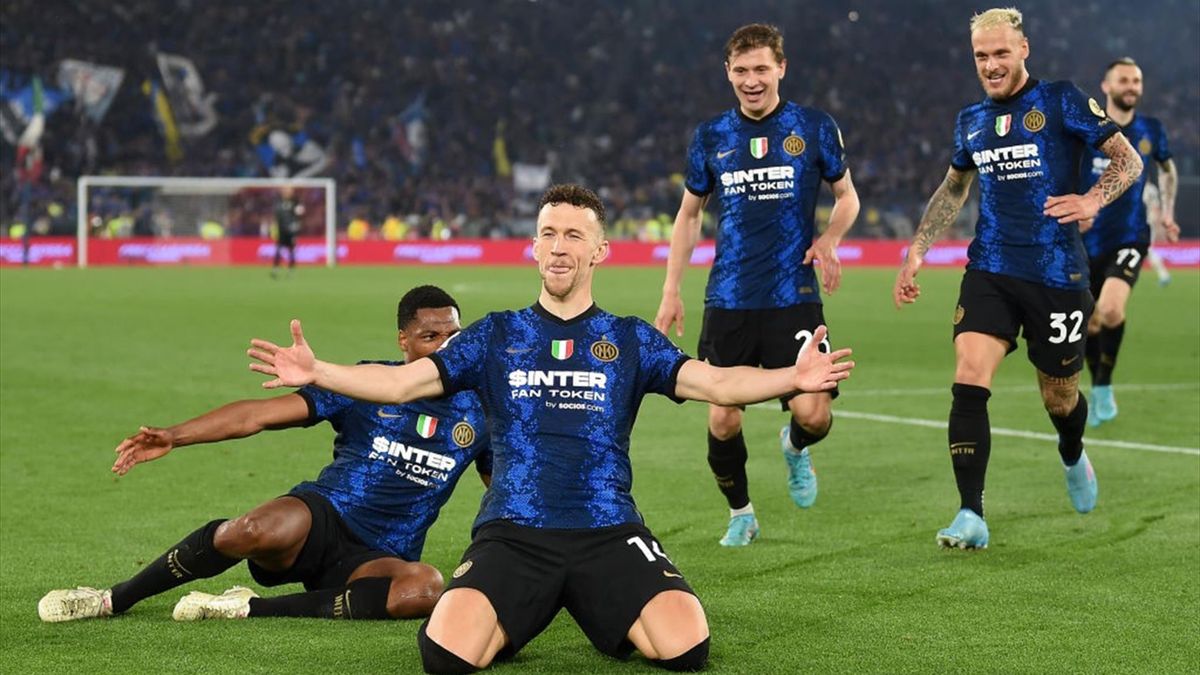 Ivan Perisic, buteur lors de Juventus-Inter (finale de la Coupe d'Italie)