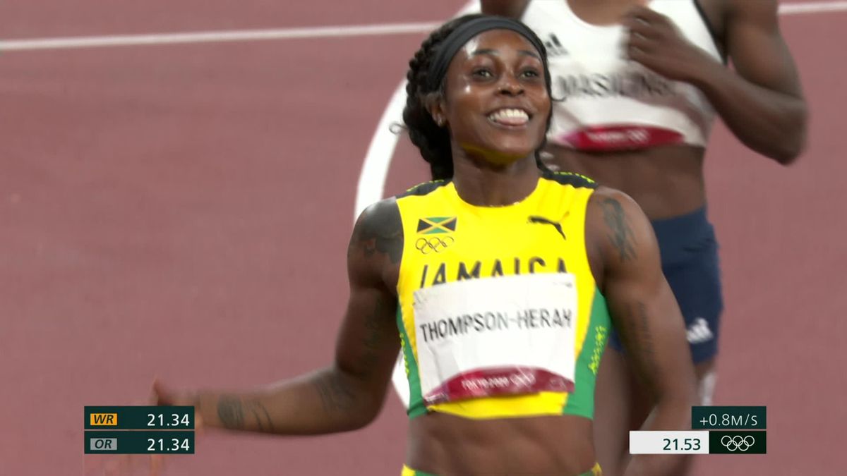 Tokyo 2020: Elaine Thompson Hera wins gold in 200m final