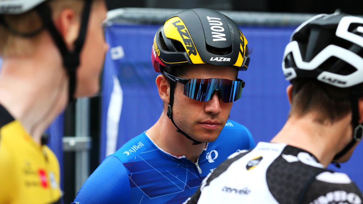Happy That I Made It To The Finish In One Piece Wout Van Aert Relieved After Late Tour Of Britain Crash Eurosport
