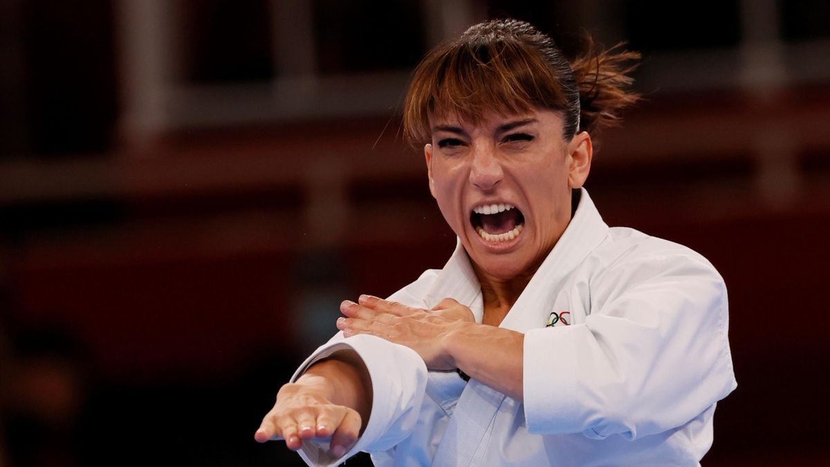 Sandra Sánchez (España, kárate). Juegos Olímpicos de Tokio 2020