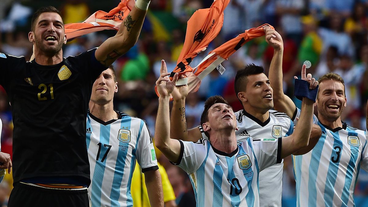 Avec l'Argentine en finale, \