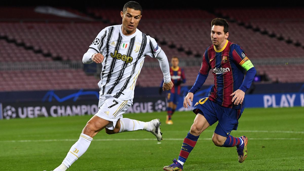 Ronaldo e Messi, Champions League