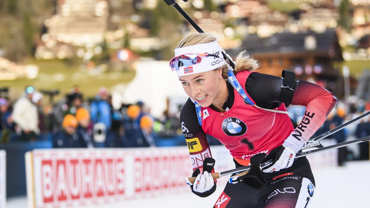 Biathlon - Tiril Eckhoff wins women 12.5 km Mass Start