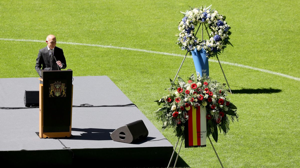Trauerfeier für Uwe Seeler