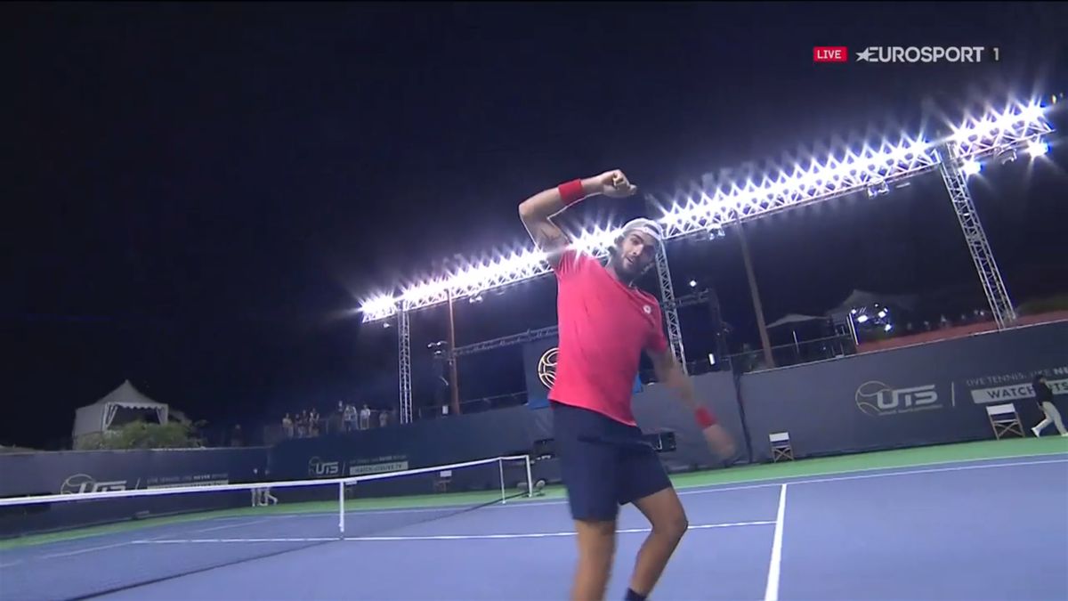 Matteo Berrettini holds off Stefanos Tsitsipas to seal UTS ...