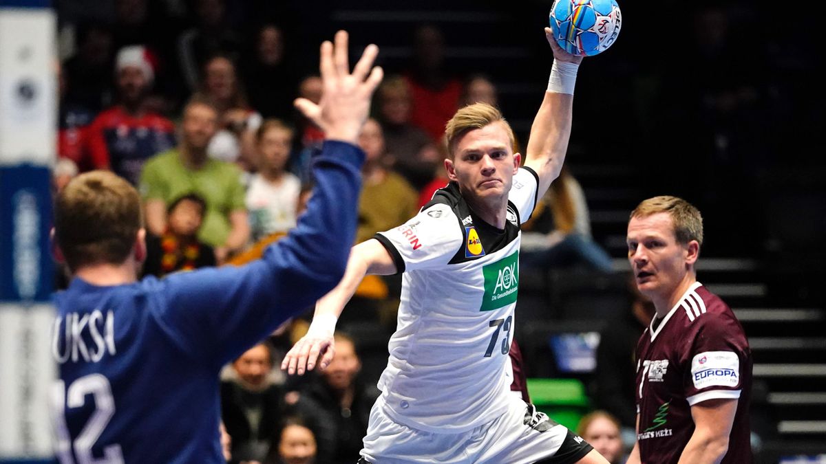 Handball-EM | Deutschland nach Zittersieg gegen Lettland ...