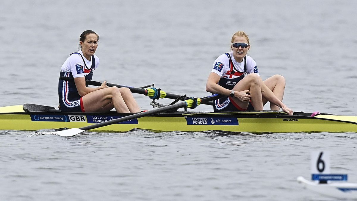 Helen Glover and Polly Swann take victory at the European Championships