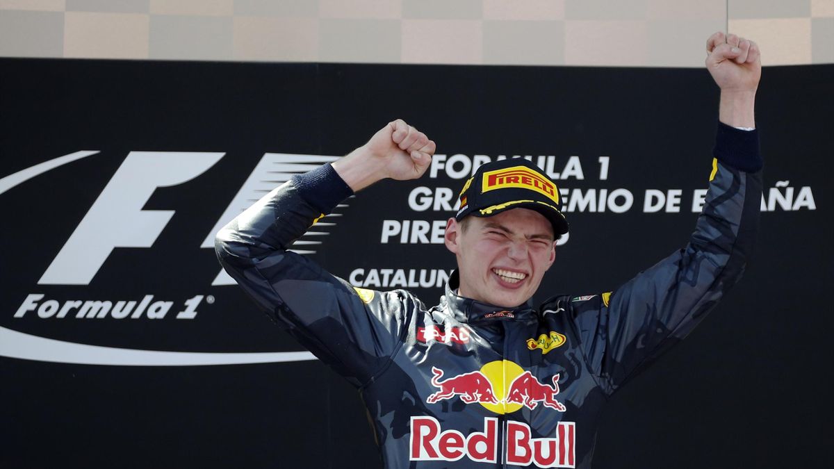Renderen Overeenkomend Knipperen Max Verstappen claims historic victory in Spain - Eurosport
