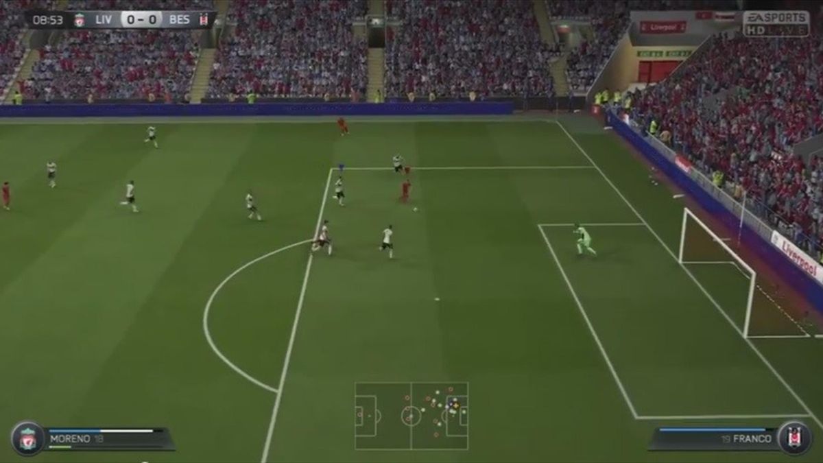 Liverpool - Beşiktaş maçı FIFA 15'te oynatıldı! Bakın maçın sonucu ne oldu... - Eurosport