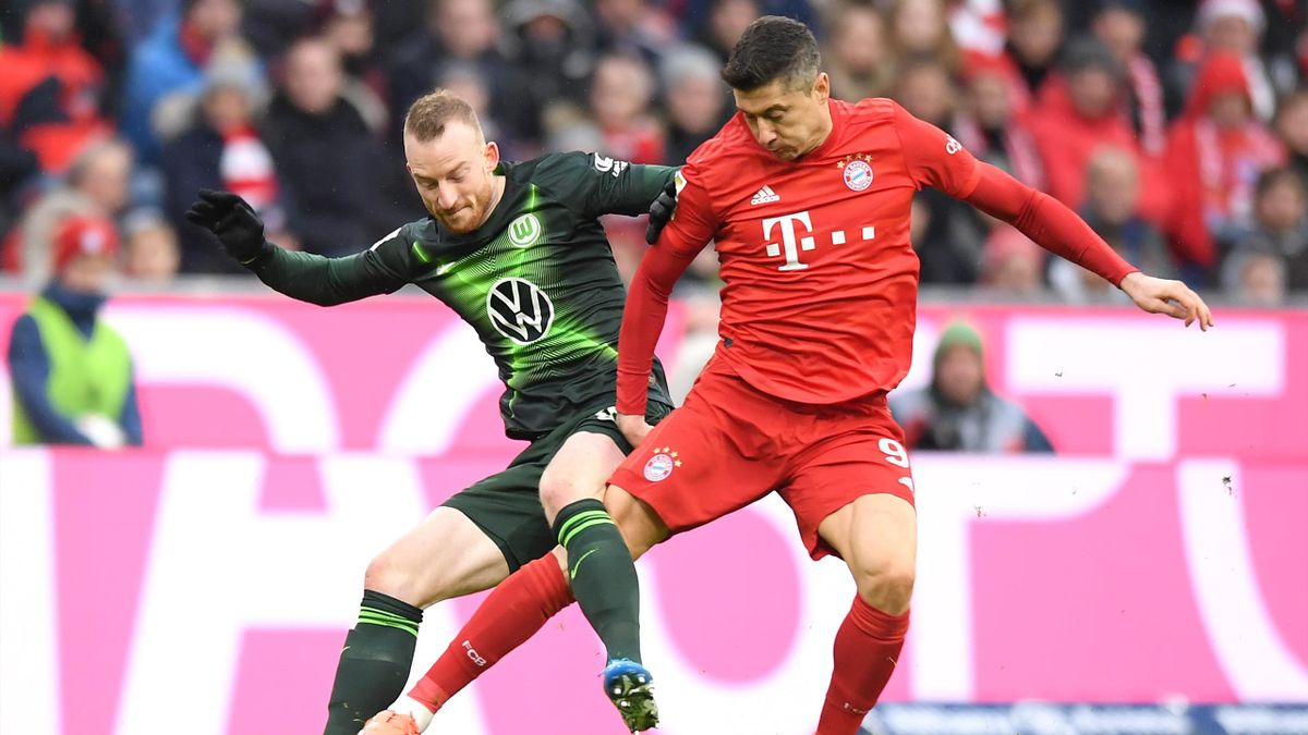 Robert Lewandowski - Bayern Monaco-Wolfsburg Bundesliga 2019-20