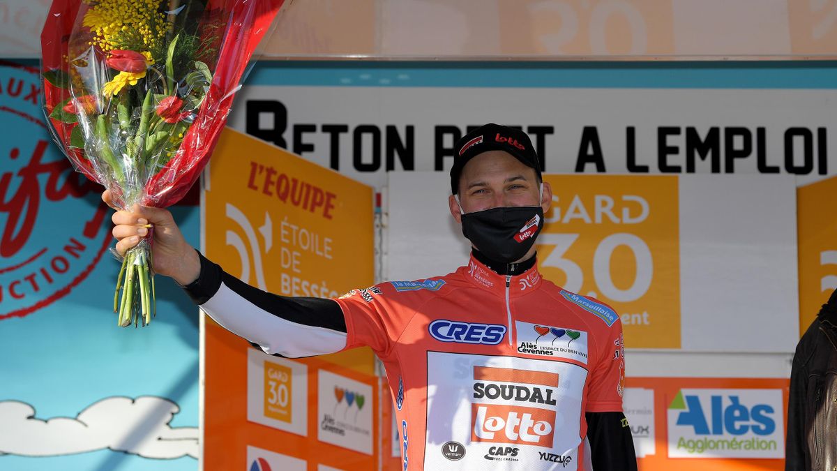 Tim Wellens (Lotto-Soudal), vainqueur de l'Etoile de Bessèges 2021