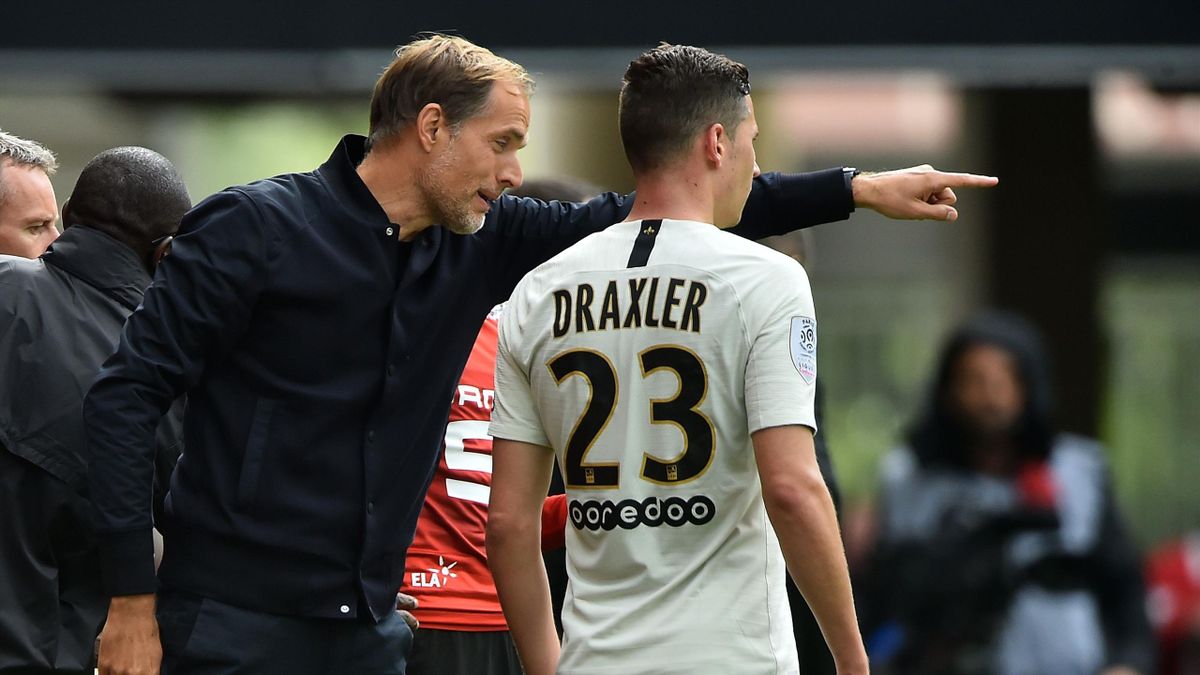 Paris Saint Germain Schlagt Rennes Julian Draxler Als Vorbereiter Eurosport