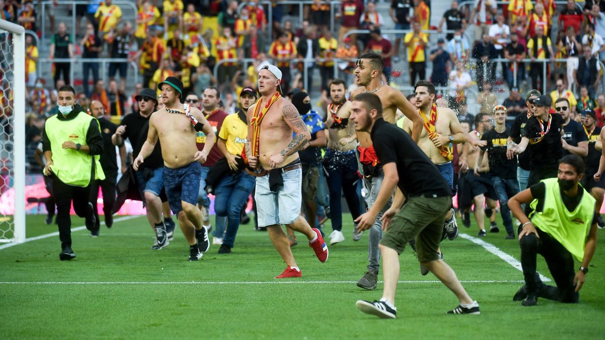Crowd trouble overshadowed Lens' win over Lillle